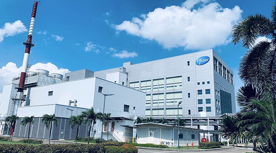 Pfizer pharmaceutical facility in Singapore